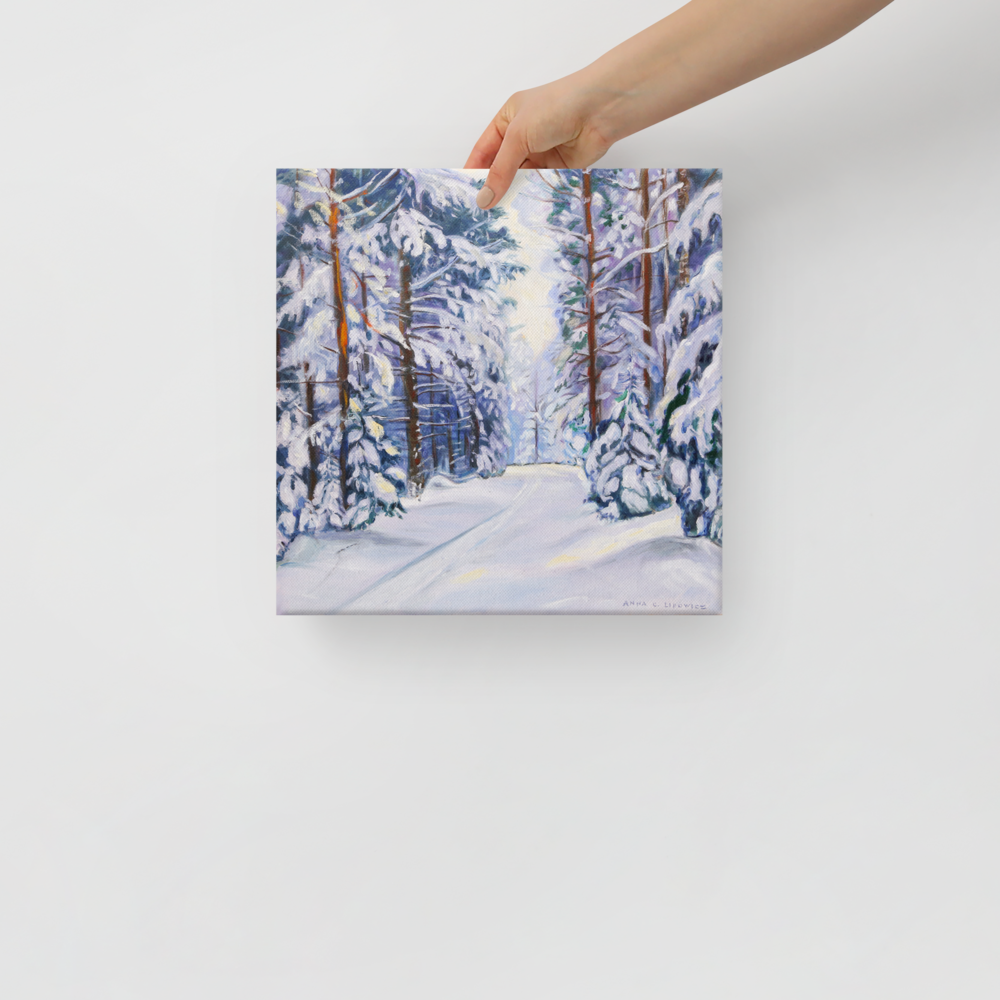 Winter Scene - Canvas Print