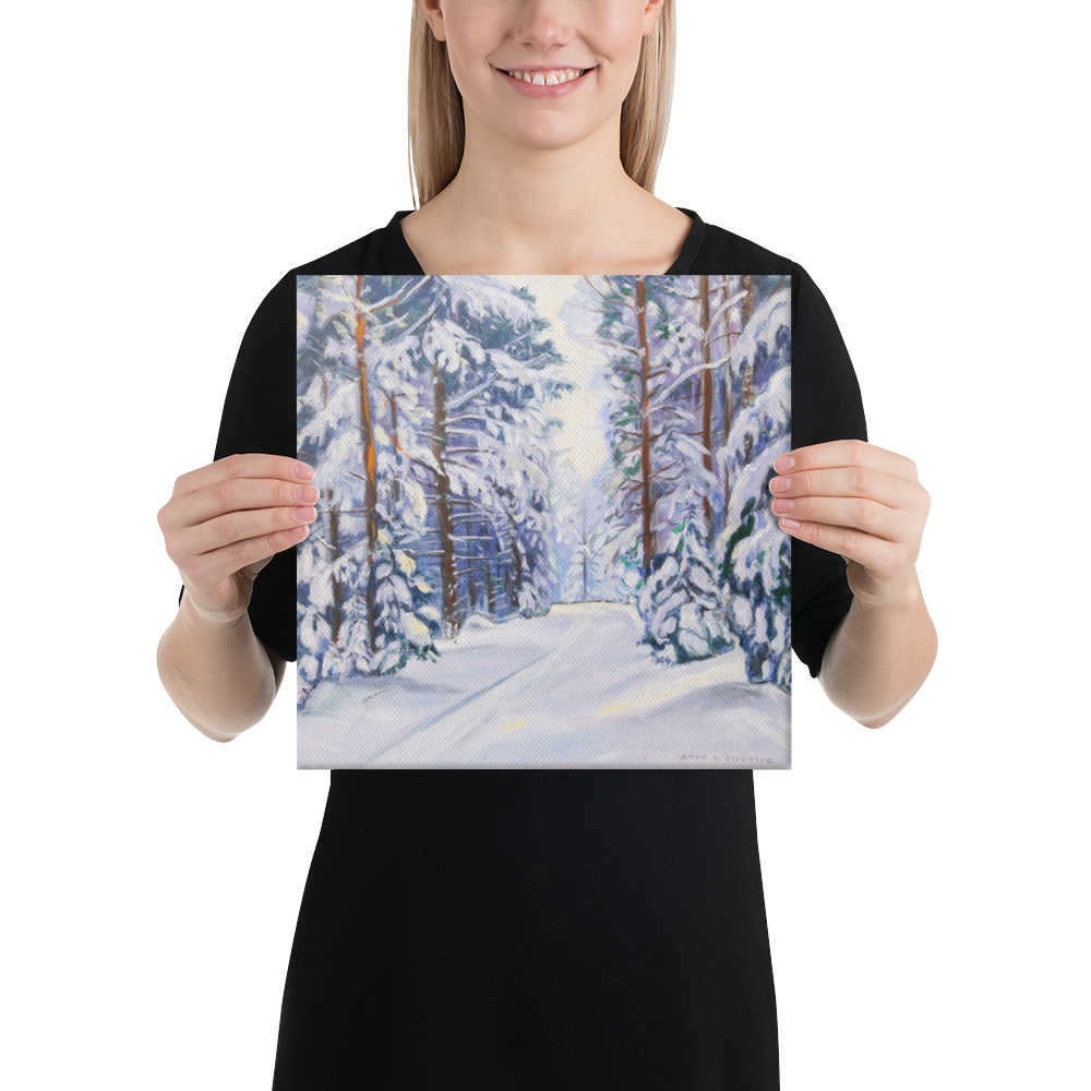 Winter Scene - Canvas Print