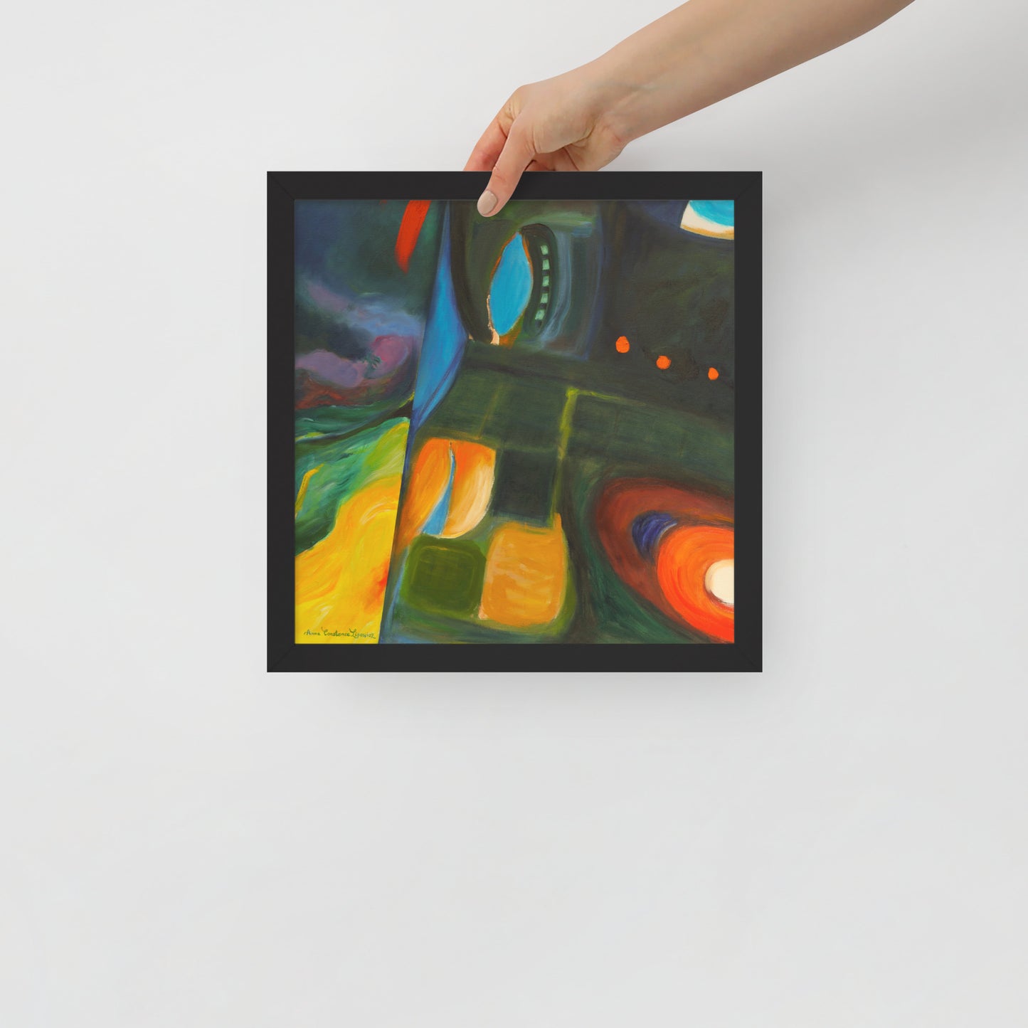 The World Behind - Framed Matte Paper Poster