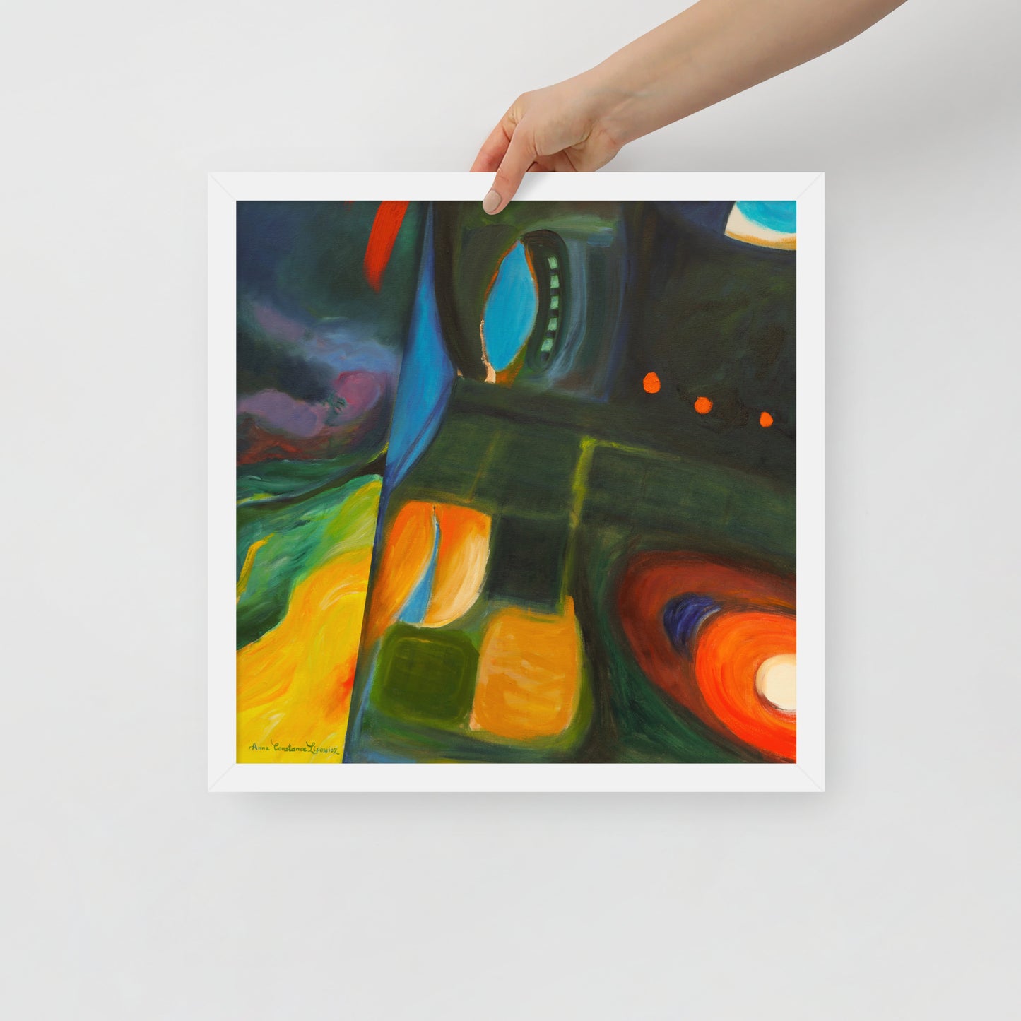 The World Behind - Framed Matte Paper Poster