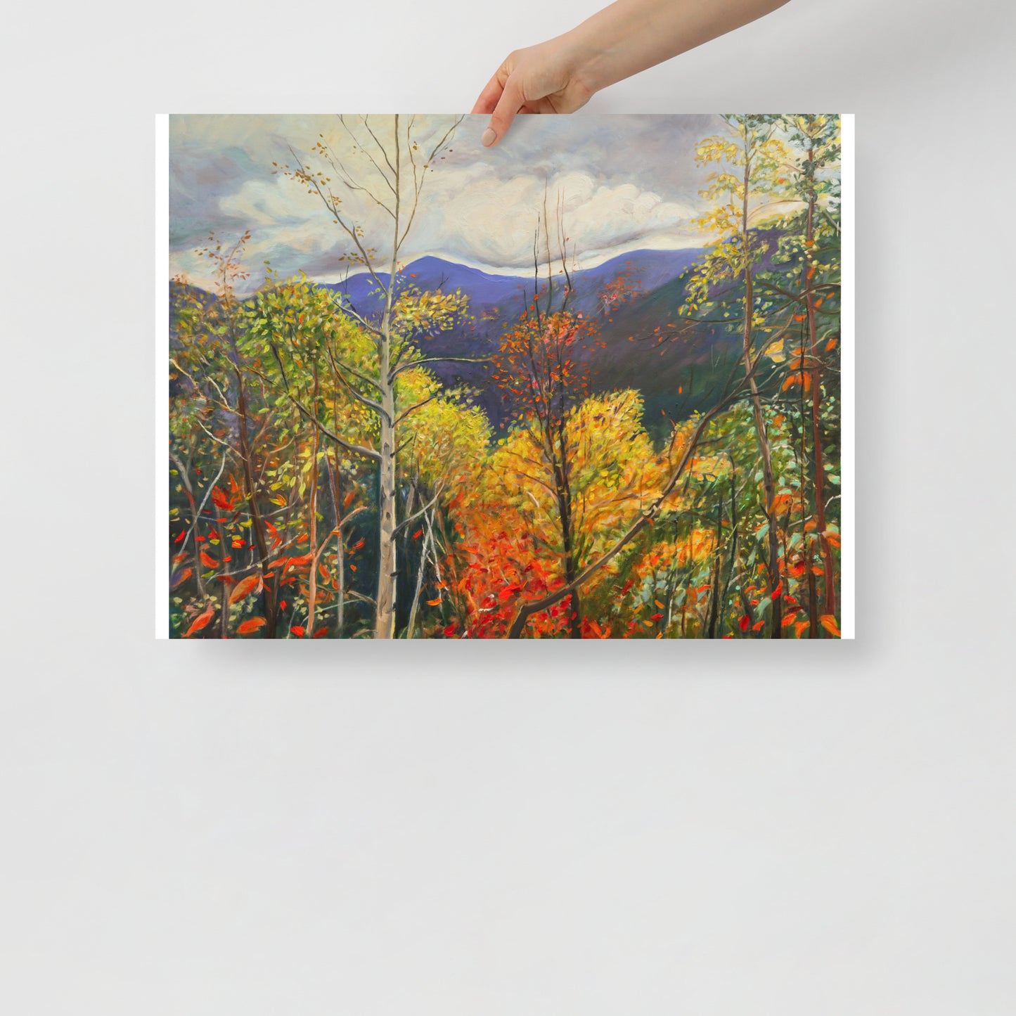 Fall in Adirondacks 3 - Matte Paper Poster