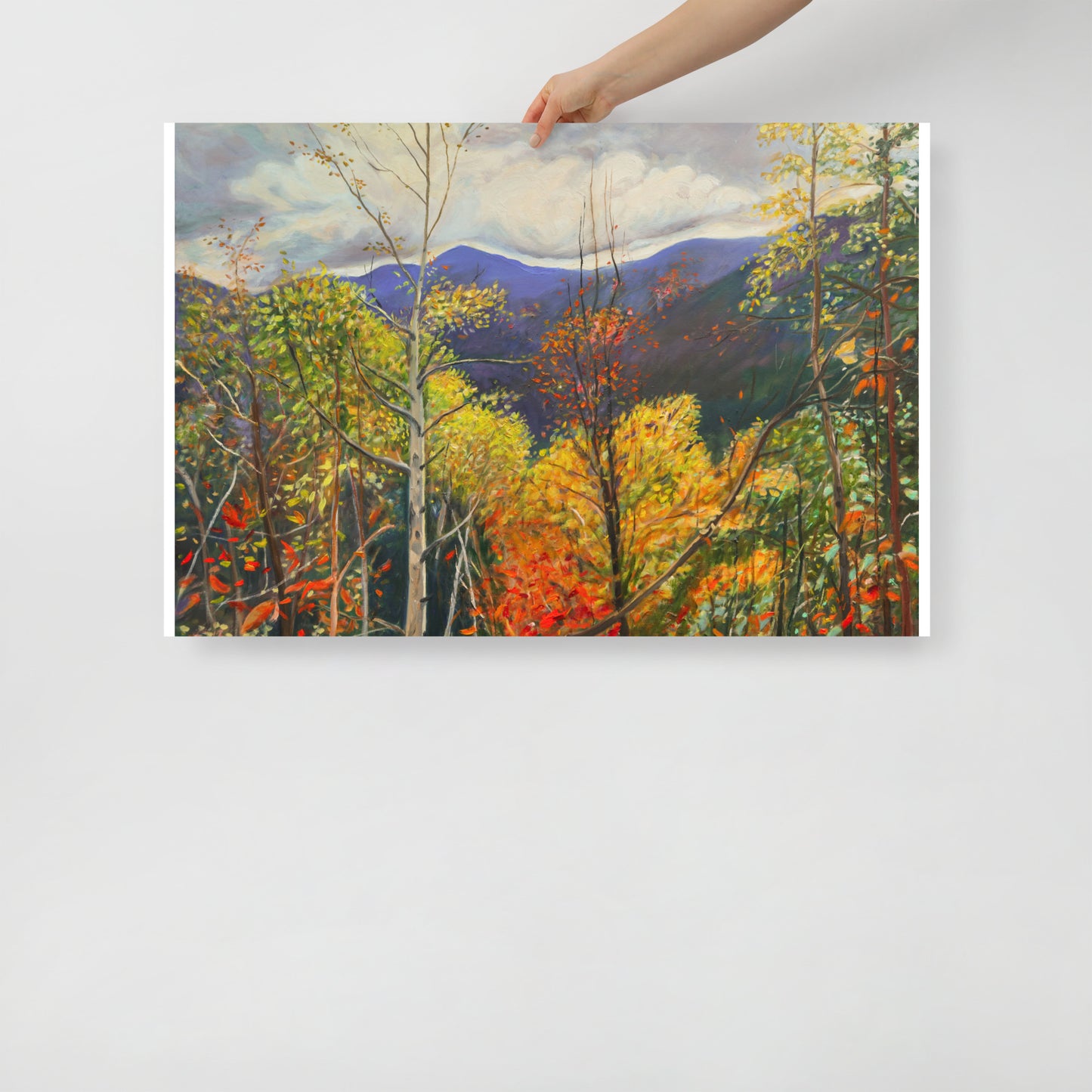 Fall in Adirondacks 3 - Matte Paper Poster