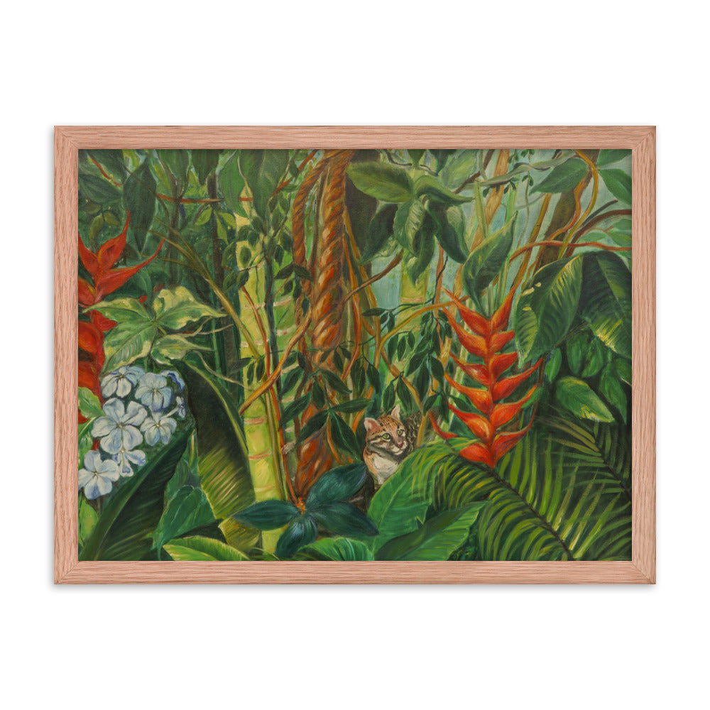 Tropical Spell - Framed Photo Paper Poster